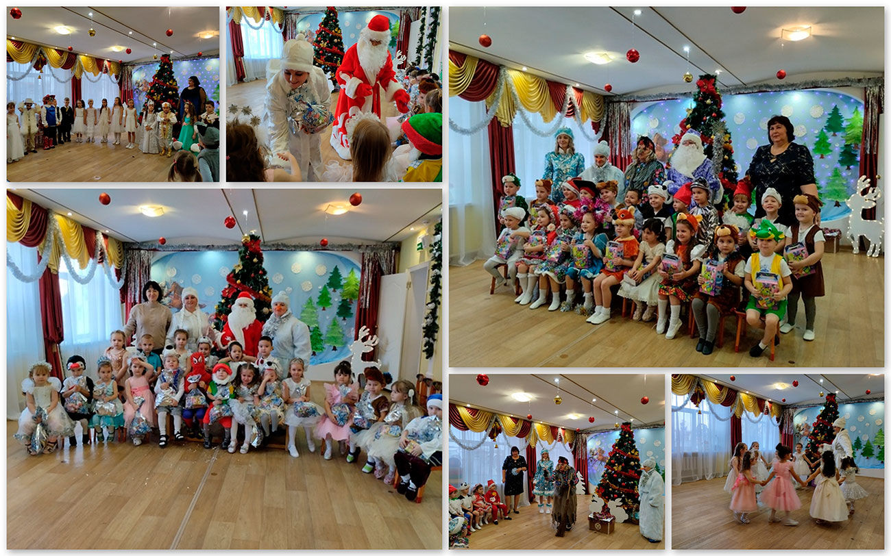 «Новогодние чудеса» в детском саду «Колосок»